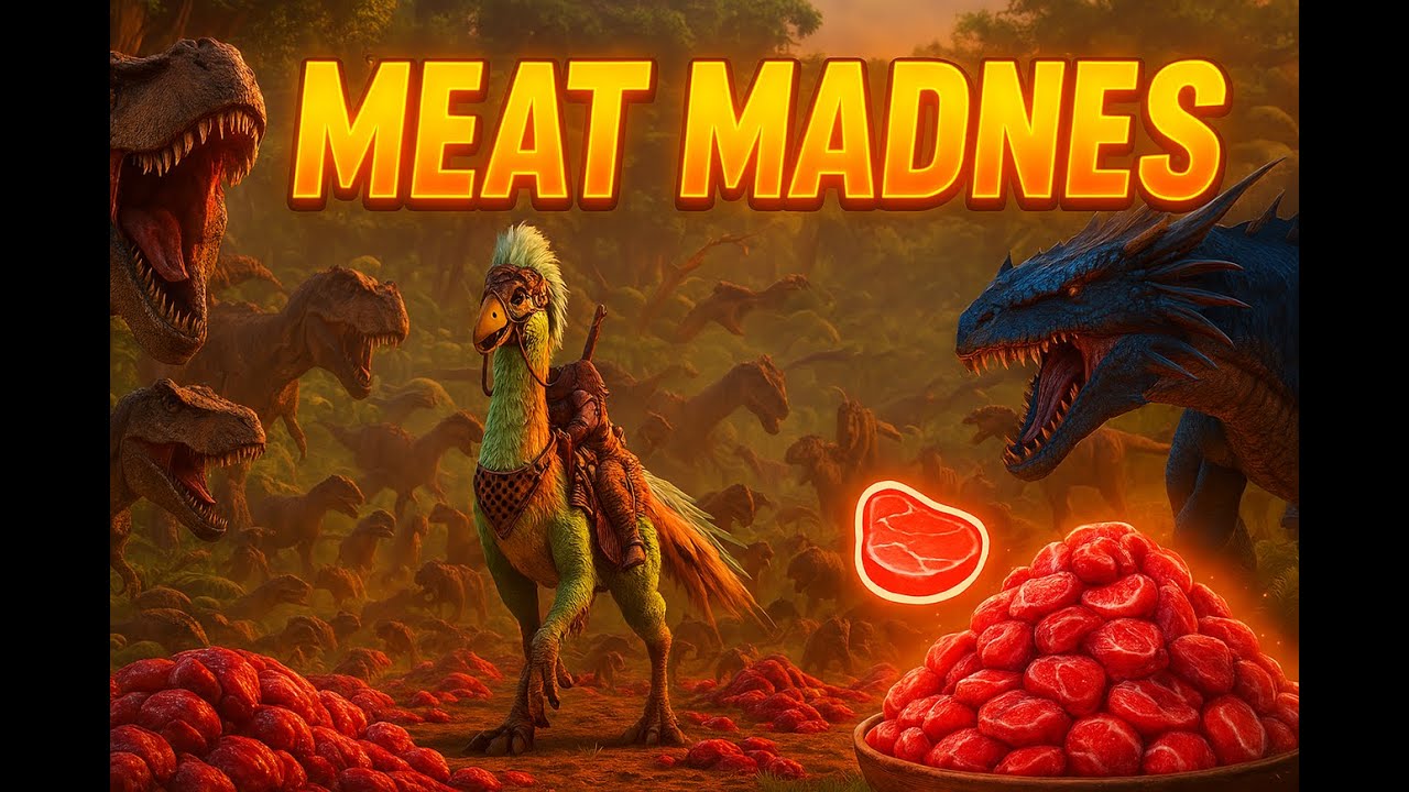 THE ULTIMATE MEAT FARM – Ark Survival Ascended Will NEVER Be the Same!