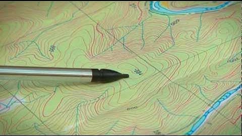 How to read a topographical map