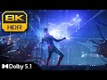 8kr  spiderman causes an overload to explode electro  dolby 51