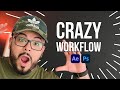 Adobe after effects to photoshop workflow