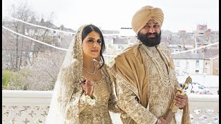 Raman &amp; Saty  ///  Wedding Highlights  4K    (Gravesend Gurdwara)