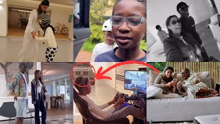 Watch Black Coffee’s girlfriend with Coffee’s family including Enhle Mbali’s chiIdren 👀