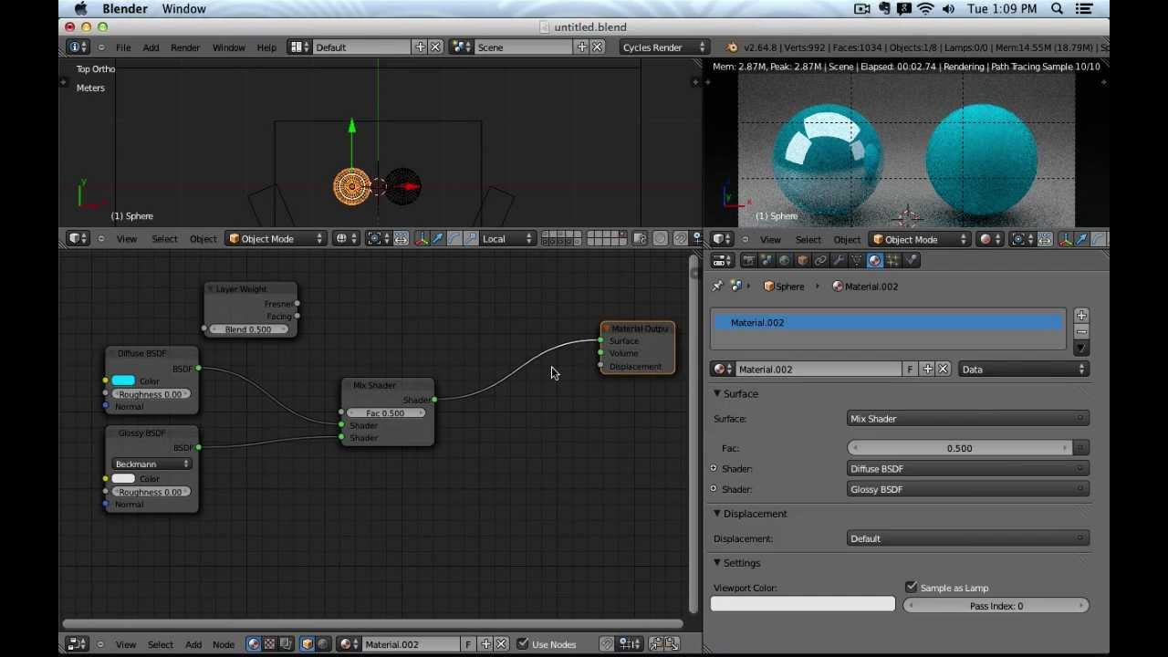 8 Layered Materials and Node Editor - YouTube