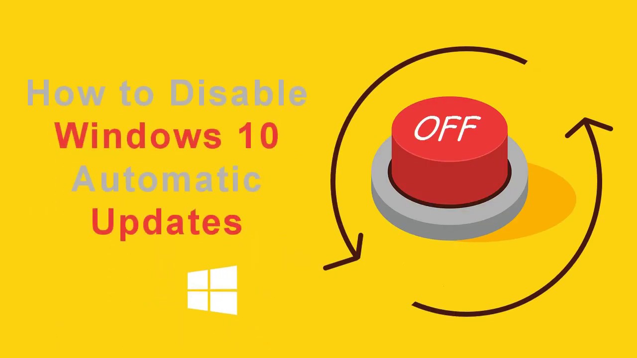 How to Disable/Turn off Windows 10 Automatic Updates [Windows 10 Home/Pro] - YouTube