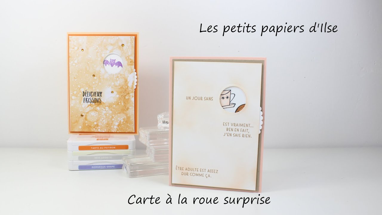 Carte à la roue surprise