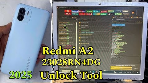 Redmi A2  23028RN4DG FRP Bypass unlock Tool 