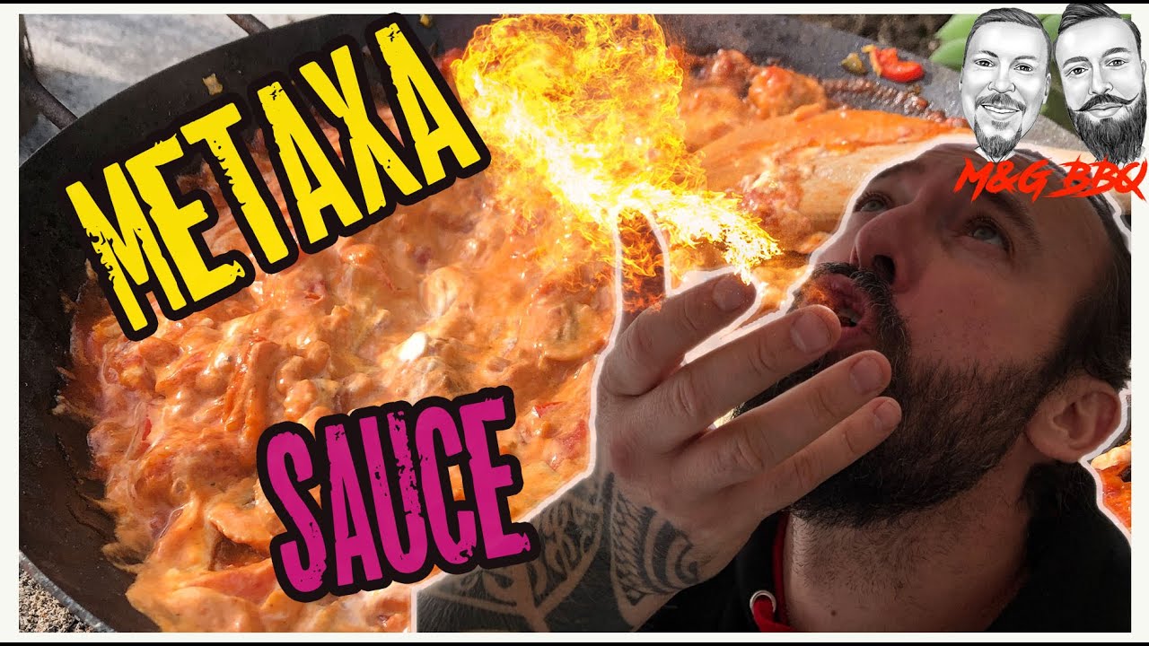 Metaxa Sauce - wie beim Griechen - ganz leicht selber machen - Metaxasoße - M&G-BBQ