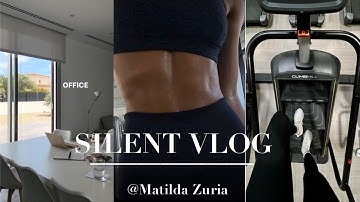 silent vlog: organizing, gym, & being productive in nyc