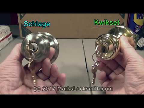 Video: Ar „Schlage“ir „Kwikset“gali būti vienodai suderinti?