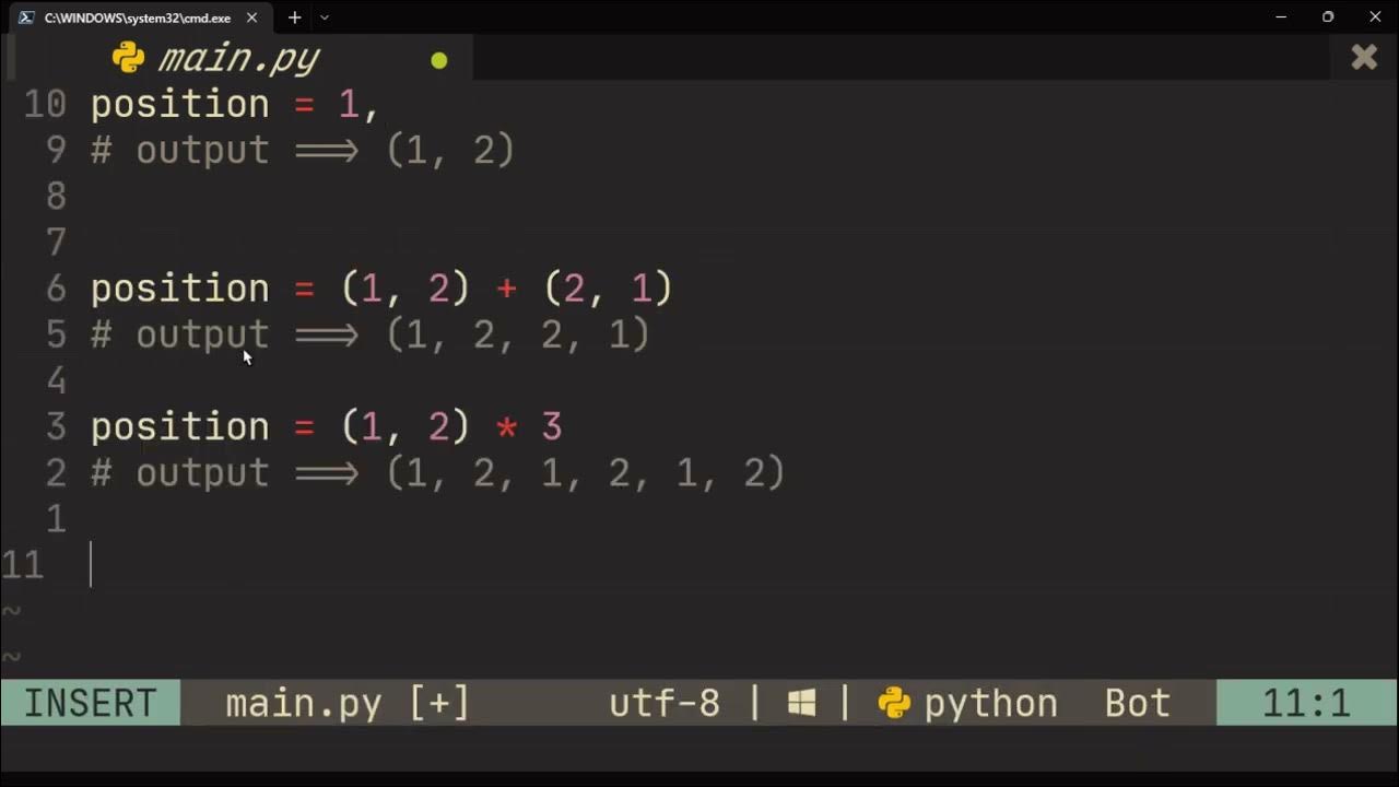 every thing you need to know about python #python #shorts #tuples - YouTube