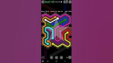 How To Solve Flow Free Hexes Extreme Pack 2 Level 135 12x12 Board Walk Through Solution Walkthrough