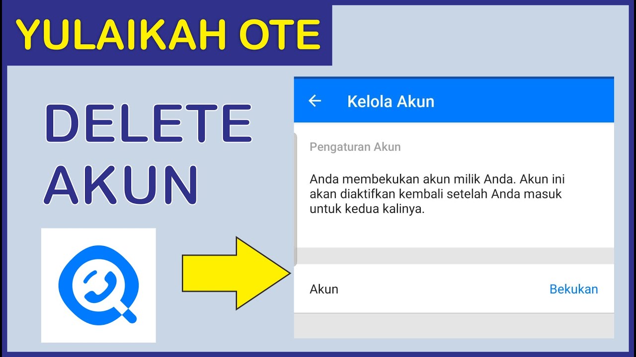 Cara Menghapus Akun Getcontact 2022 