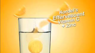 Kordel's Vitamin C 1000mg + Zinc Effervescent Tablet