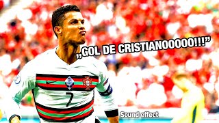 GOAL DE CRISTIANOOO SOUND EFFECT COMMENTARY