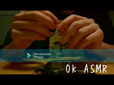 男子大学生【ASMR】3Dパズル（ラスカル）を組み立てながら囁き雑談　作業用　睡眠導入