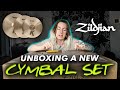 Unboxing An Entire New Cymbal Set - Zildjian K Sweet