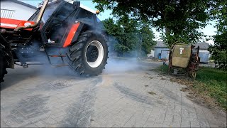 #staryalewariat 88' Zetor 16145 Turbo Intercooler 220HP  palenie gumy. BURNOUT  #jacekmocny