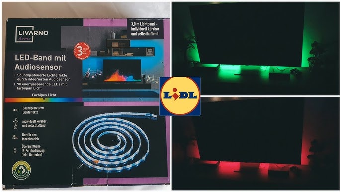 How to Connect a LIDL Smart LED Light Strip (LivarnoLux) to a Philips Hue  Bridge - YouTube