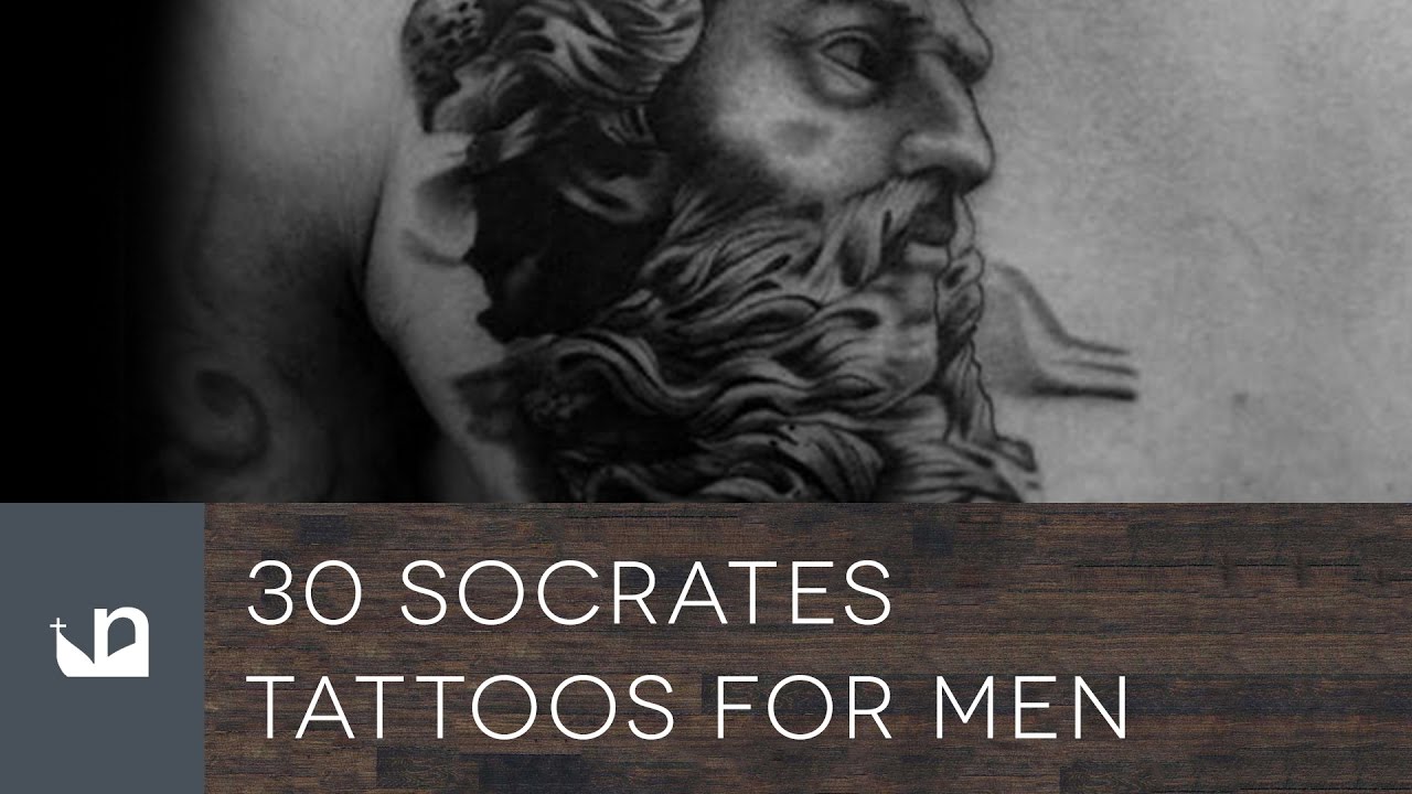 30 Socrates Tattoo Designs For Men  Philosopher Ink Ideas