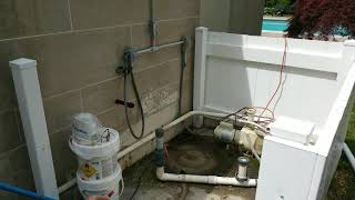 Hayward S244T Sand Filter install by TBTS Pools