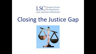 Closing the Justice Gap Webinar