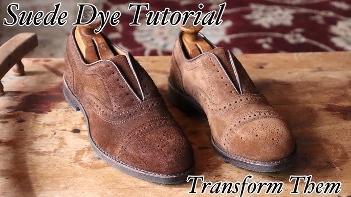 HOW to DYE your SHOES (EASIEST WAY) 