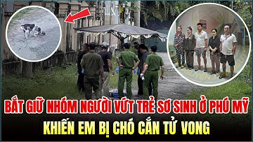 Bắt Giữ Nhóm Người Vứt Trẻ Sơ Sinh ở Phú Mỹ Khiến Em Bị Chó Cắn Tử Vong!