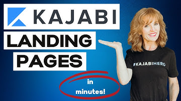 How to Build Landing Pages in Kajabi in Minutes (for real)!