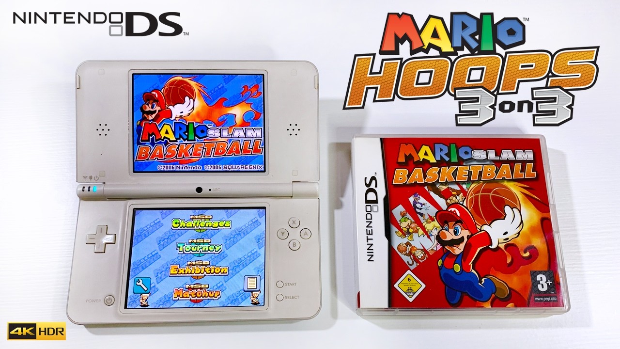 Mario Hoops 3-on-3 (Mario Slam Basketball) on Nintendo DS