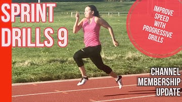 IMPROVE SPEED PROGRESSIVE SPRINT DRILLS & CHANNEL MEMBERSHIPS LAUCNH