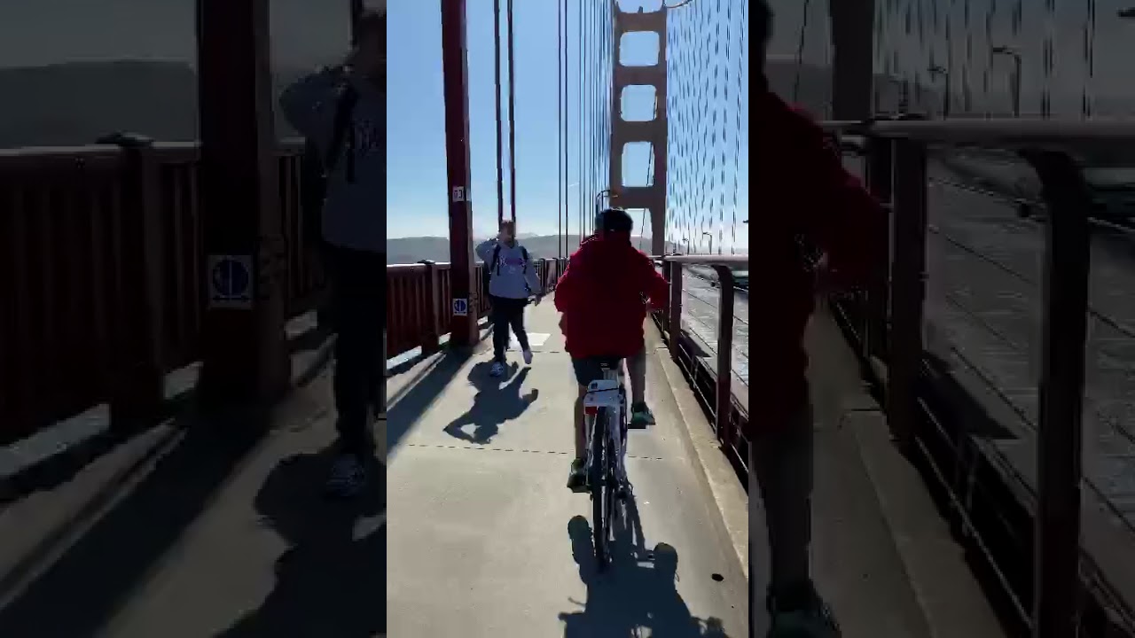 bike across golden gate bridge