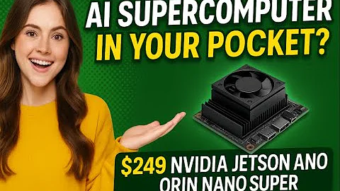 AI Supercomputer in Your Pocket?! | NVIDIA Jetson Orin Nano Super ($249) 🚀 #ai #nvidia