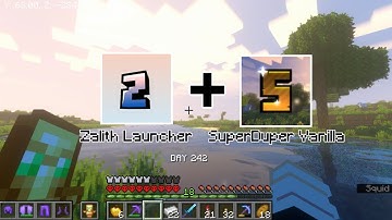 INFINIX GT20 PRO | SuperDuper Vanilla shader test - Zalith Launcher MobileGlues renderer