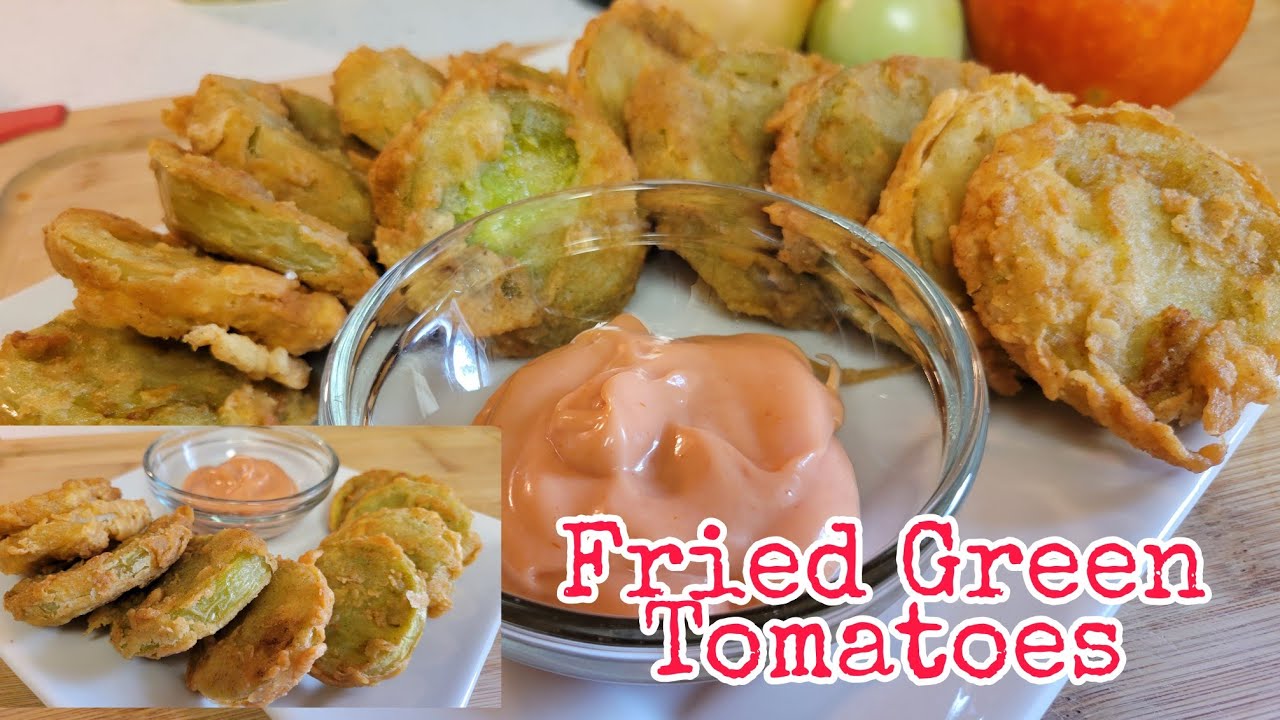 Fried Green TomatoHowToMakeFriedGreenTomatoCookAtHomeAppetizingFriedGreenTomato YouTube