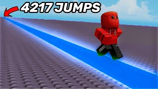 Jumping 4217 Times to Beat Every ROBLOX Game