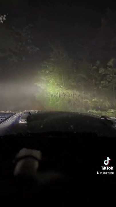 Fun night ride in the Jeep Wrangler Rubicon 4XE