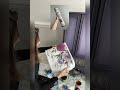 Purple Armoire Makeover - #Shorts