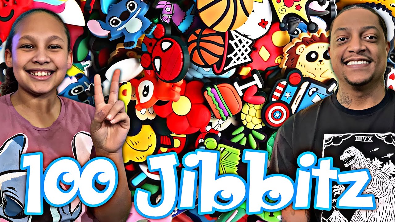 100 JIBBITZ | JIBBITZ HAUL FROM AMAZON | REVIEW | INTRODUCING JELLYBEAN🦄 | SOO MANY JIBBITZ😱😄🤯