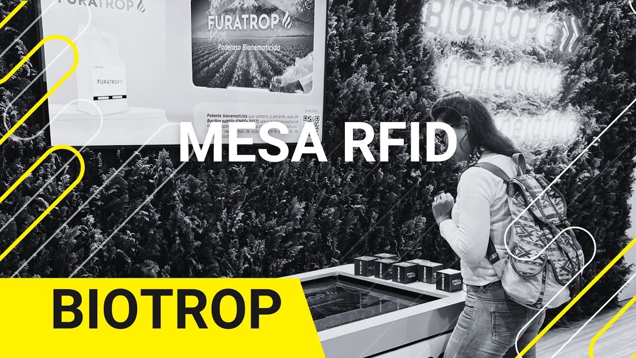 BIOTROP - Mesa Interativa com RFID