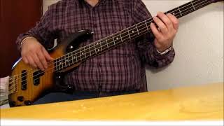 Bangles  - In Your Room Bass  Cover