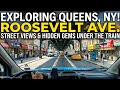 Exploring QUEENS NY: Life Under the Elevated Train! 🚇