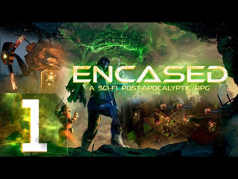 Видео: Encased: A Sci-Fi Post-Apocalyptic RPG - Первый раз - Максимальная сложность - Прохождение #1 Заказ