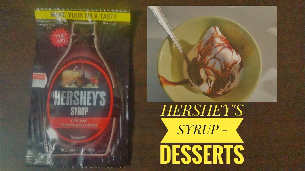 HERSHEY'S SYRUP CHOCOLATE FLAVOR with Icecream hershey's syrup recipe