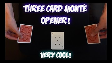 IMPROMPTU 3 Card Monte Opener! Fun Card Trick Performance And Tutorial