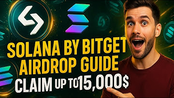 Solana Airdrop By Bitget | How to Claim Up To 100 SOL Tokens | Full Guide Airdrop