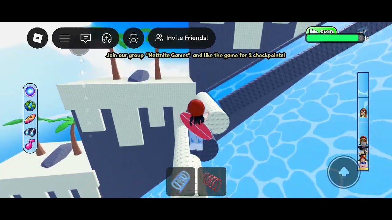 Surf tower #tower #game #roblox #subscribe #follow