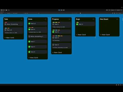 Kanban Board Runtime Asset on the Unity Asset Store