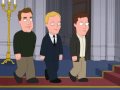 Family guy  king stewart meets ted barney and marshall from how i met your mother