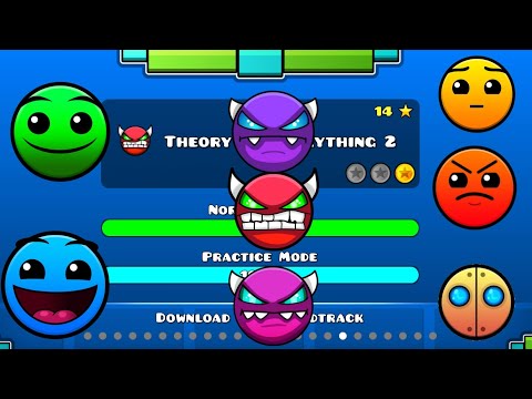 Theory Of Everything 2 But Actual difficulty (my opinion) | Geometry Dash 2.2
