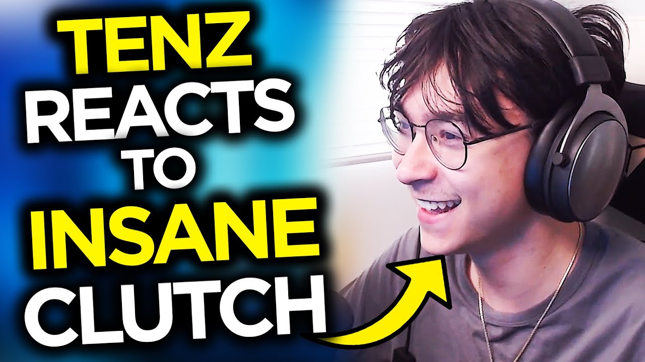 Tenz Reacts to NIP bezn1's Clutch 1v5 vs ZETA - Valorant Funny Moments 